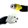Adapter for anslutning av backkamera till monitor Subaru 2006-2013