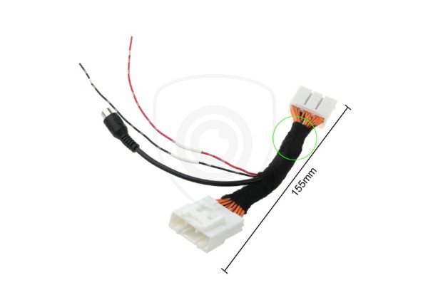 Adapter för backkamera till monitor Mazda 3 Hatchback 2013 - 2018