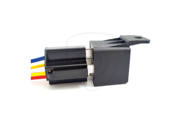 Relämodul 12V 40A 4-polig med sockel