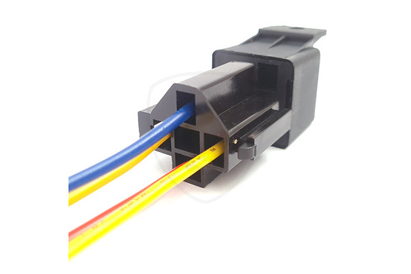 Relämodul 12V 40A 4-polig med sockel