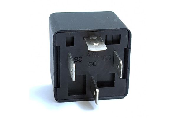 Relämodul 12V 40A 4-polig med sockel