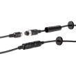 4-pin-kabel sparfäste hane / hona – olika längder