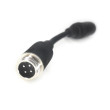 Y-adapter 6-pin hane / 4-pin hane