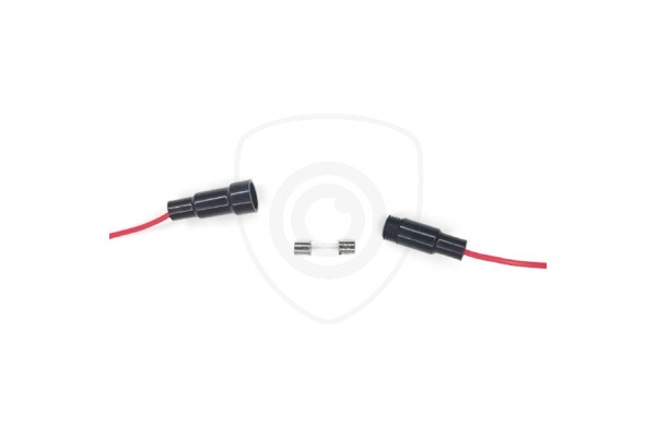 Kabel med säkring för anslutning av monitorn