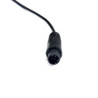 Y-adapter från fyrpolig Mini hane till 1x Cinch hona + strömförsörjning hona