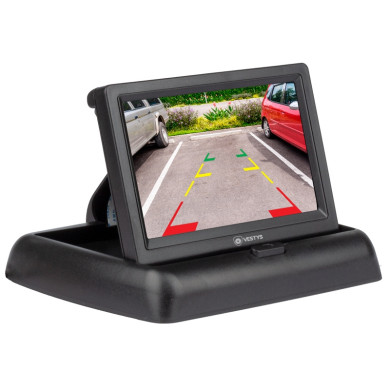 Fällbar bilmonitor 4,3″