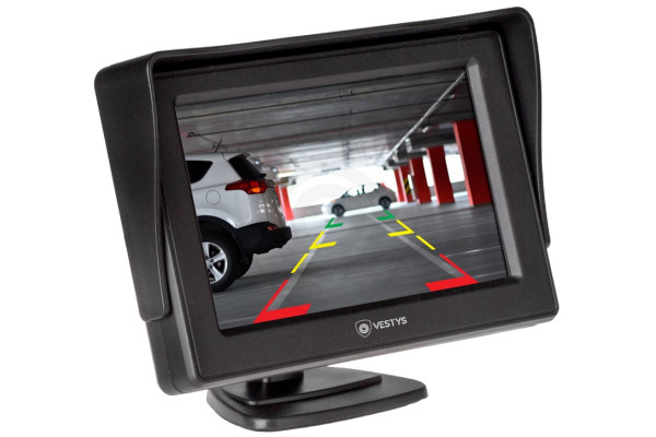 4,3″ fristående monitor för bilen