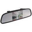4,3″ bilmonitor i backspegeln