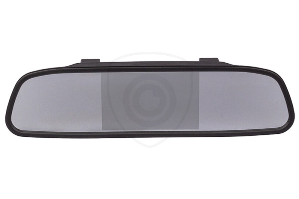 4,3″ bilmonitor i backspegeln