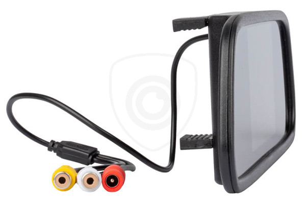 Bilmonitor i backspegeln 5″