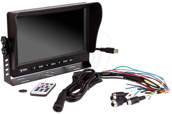 Monitor för nyttofordon VESTYS AHD 9″ Quad