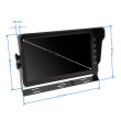 VESTYS AHD 10,1″ DVR-monitor för upp till 6 kameror