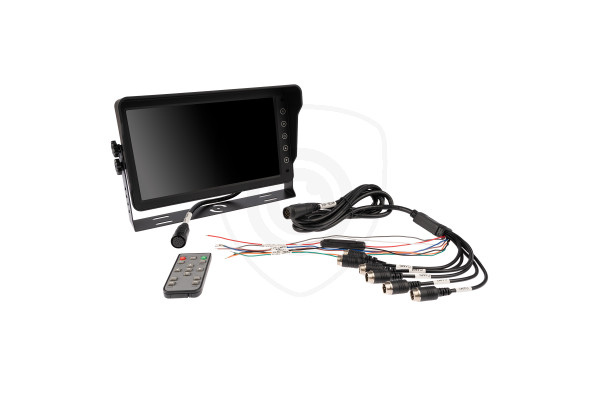 VESTYS AHD 10,1″ DVR-monitor för upp till 6 kameror