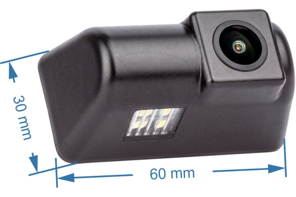 Mått för Backkamera till Ford Transit (1994 - 2013) Mått för Backkamera till Ford Transit (1994 - 2013)