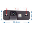 Backkamera Hyundai Santa Fe (2006 - 2012) - med LED