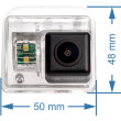 Backkamera Mazda 6, CX-5 och CX-7 2002, 2003, 2004, 2005, 2006, 2007, 2008, 2009, 2010