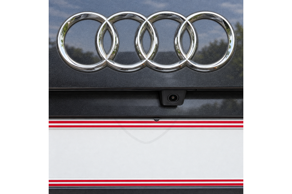 Backkamera i bagagehandtaget för Audi A3, A4, A5, A6, Q3, Q5, Q7 2007, 2008, 2009, 2010, 2011, 2012, 2013, 2014, 2015, 2016, 2017, 2018, 2019