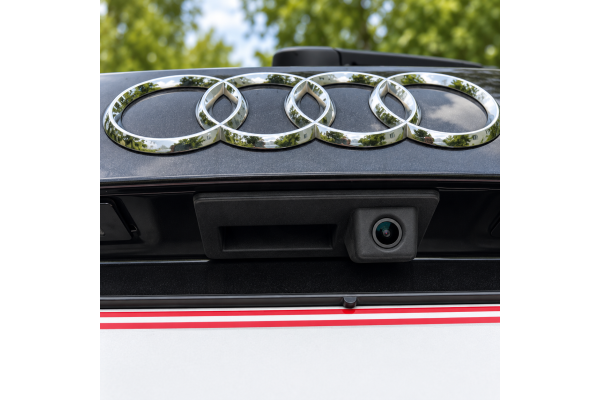Backkamera i bagagehandtaget för Audi A3, A4, A5, A6, Q3, Q5, Q7 2007, 2008, 2009, 2010, 2011, 2012, 2013, 2014, 2015, 2016, 2017, 2018, 2019