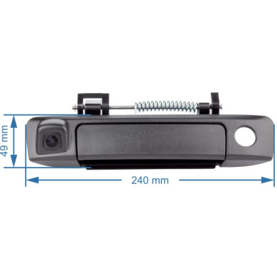 Ford Backkamera - Bagageluckans handtag Modell 4