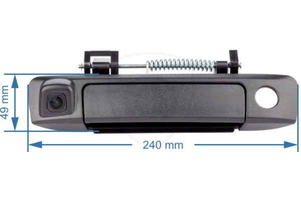 Backkamera i bagageluckans handtag för Ford Ranger (2011 - 2015)