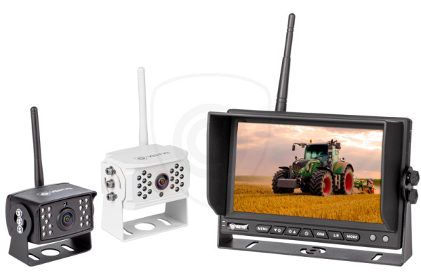 Wifi trådlösa AHD-set: kamera + monitor (5″/7″/9″) för lastbilar