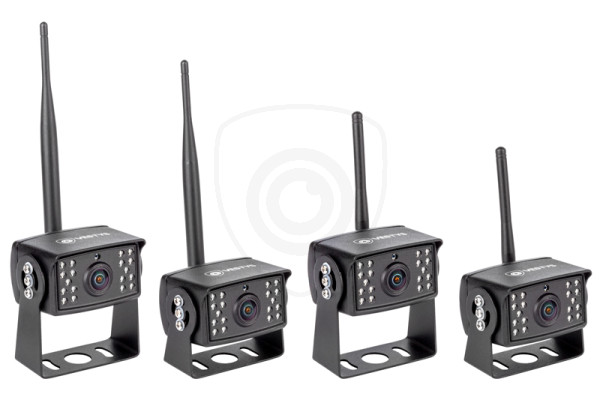 Wifi trådlösa AHD-set: kamera + monitor (5″/7″/9″) för lastbilar