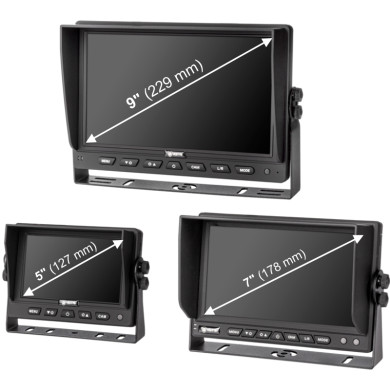 Wifi trådlösa set AHD-kamera 1 till 4 st + monitor 5″ / 7″ / 9″