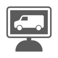 Monitorer och WiFi-set för nyttofordon
