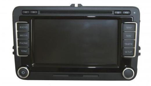Monitor Volkswagen RNS510 och Škoda Columbus